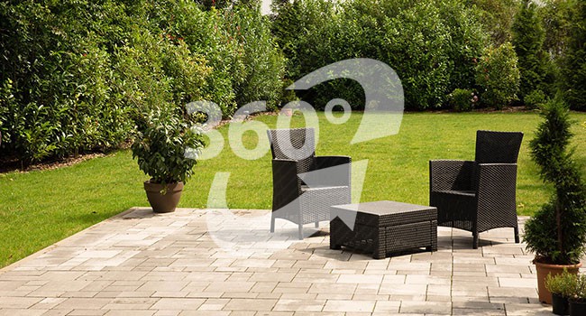 Studiowohnung Terrasse und Garten
